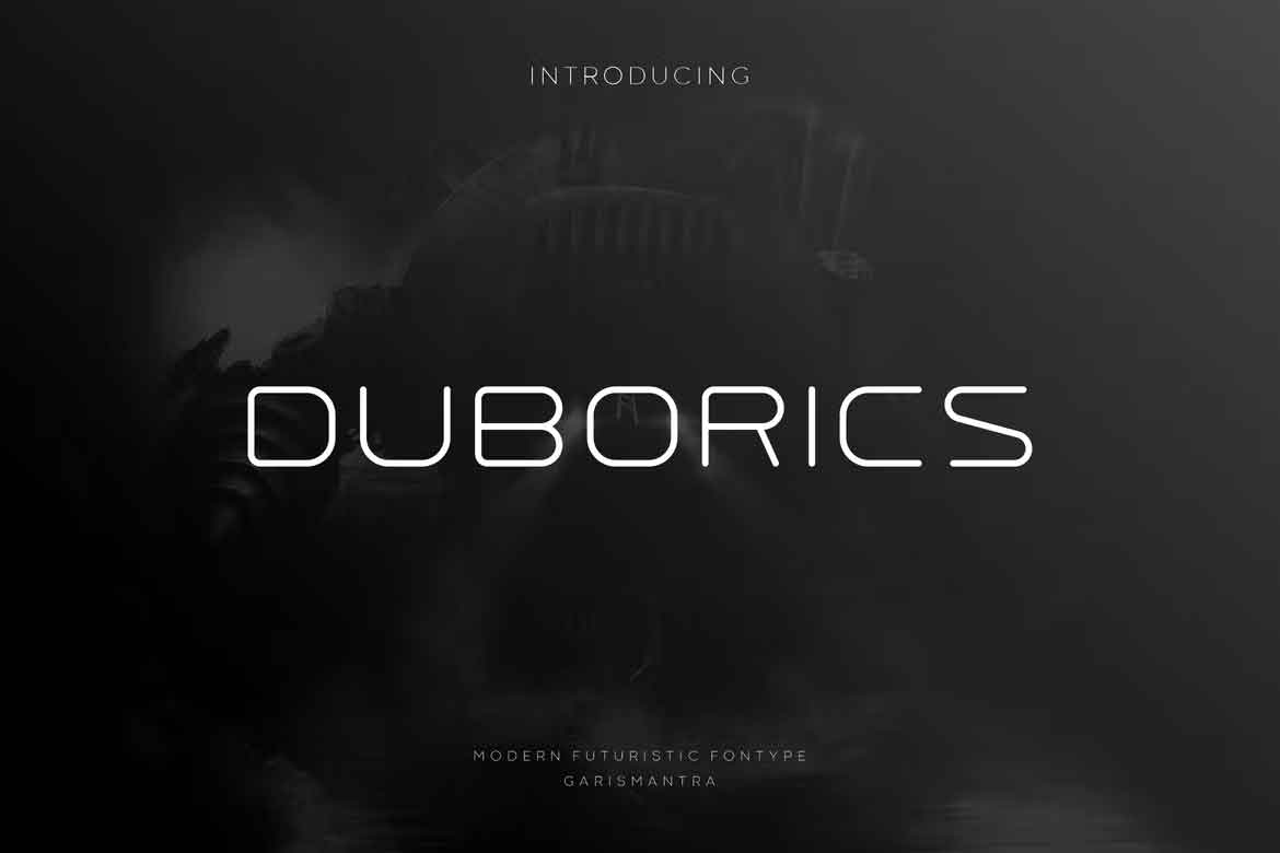Duborics Regular Font preview